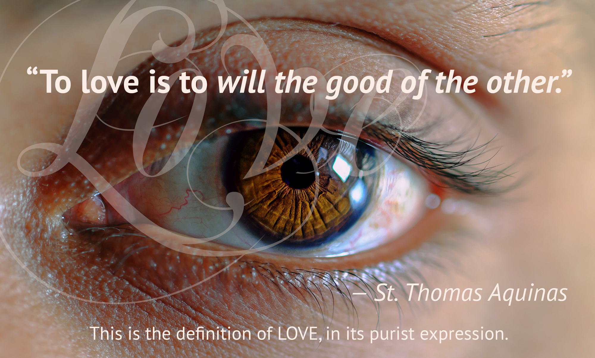 Disinterested Love — Agape